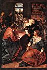 Christ in the house of Martha and Mary by Jacopo Robusti Tintoretto